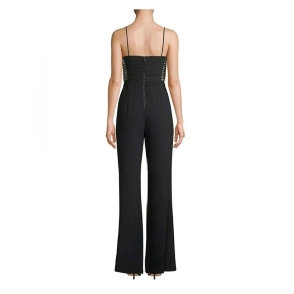 Alice + Olivia Mannie Crystal-embellished Jumpsuit in size 2 - Picture 10 of 15